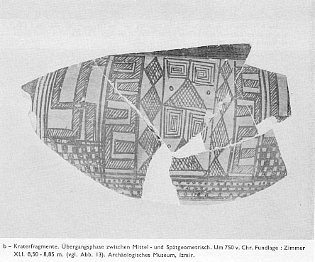 geometric style crater fragment